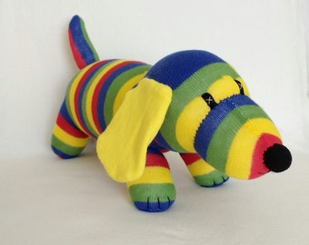 Sock toys made with love. All my toys are ce by Sunsetgirl on Etsy