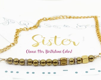 Morse Code Necklace, Sister Morse Code Necklace, hidden message necklace, Silver Morse Code, Gold Morse Code, Personalized Jewelry