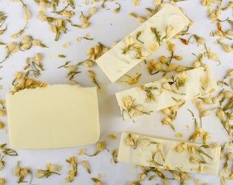 Jasmine Soap - Handmade Soap - Cold Process Soap - Vegan Soap - Natural Soap - Artisan Soap