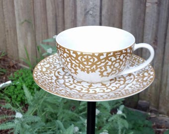 Oversized Tea cup Bird Feeder or Bath