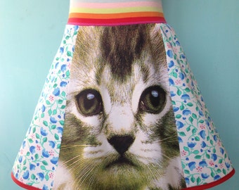 kitten skirt handmade by koosidesign size 3-5