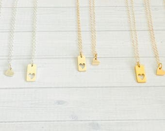 Mother Daughter Necklace Set - Mother Daughter Jewelry - 2 or 4 Piece Set - Mom Daughter Gift Set - Mother's Day Jewelry - Mother's Day Gift