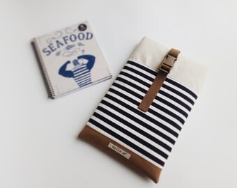 MacBook 12" Case, MacBook 12" Sleeve, MacBook Case, MacBook Laptop Sleeve, Laptop Bag, Laptop Case - Black and White stripes Sleeve