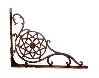 Antique Spider Web Iron Bracket