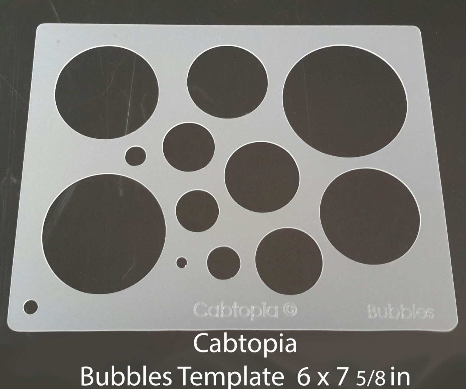 Template Bubbles...Cabochon Lapidary Jewelry