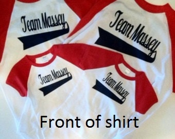 Baseball Birthday shirts for family. THREE shirts Personalized, Family Baseball shirts, birthday baseball shirt