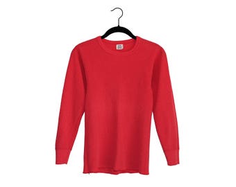red long john shirt