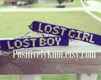 CLEARANCE Peter Pan Lost Boy Lost Girl Friendship Bracelets Neverland | Slash the Stash 2017