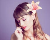 Tutti Frutti Tropical Lily Hair Flower Fascinator