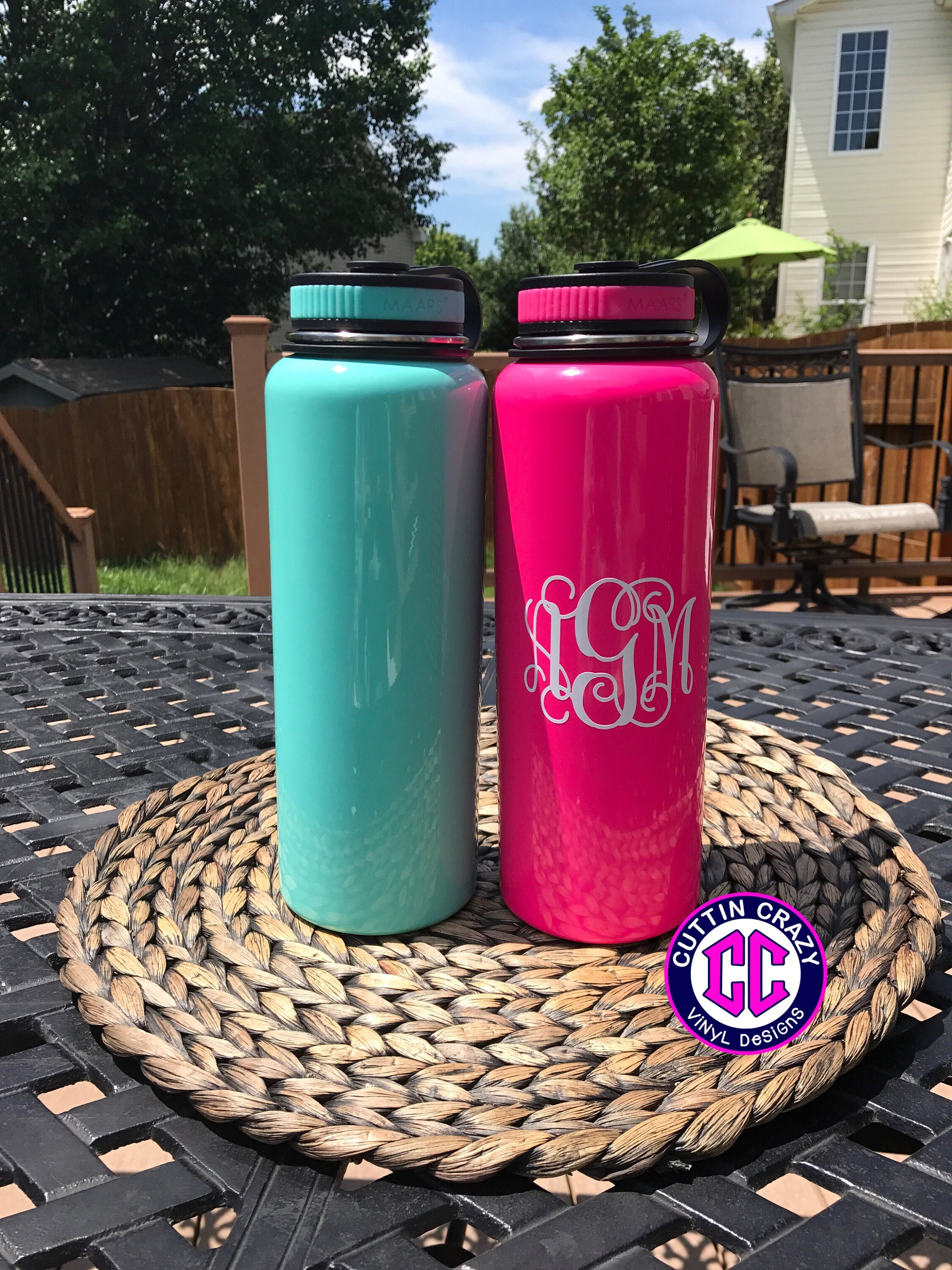 Personalized 40oz Stainless Steel Water Tumbler Bride