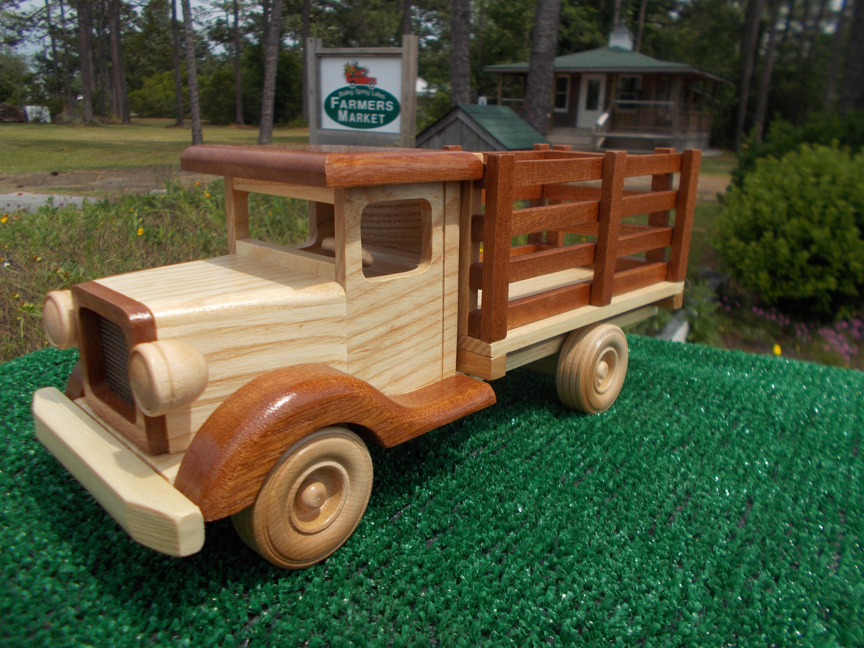 Wooden Stake Bed Truck farm truck