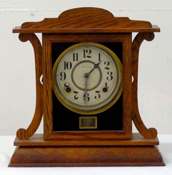 Antique Ingraham Eight Day Mantel Clock