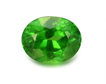 1.89ct Tsavorite Green Garnet Oval Shape Loose Gemstones (Watch Video) Free Shipping SKU 334A001
