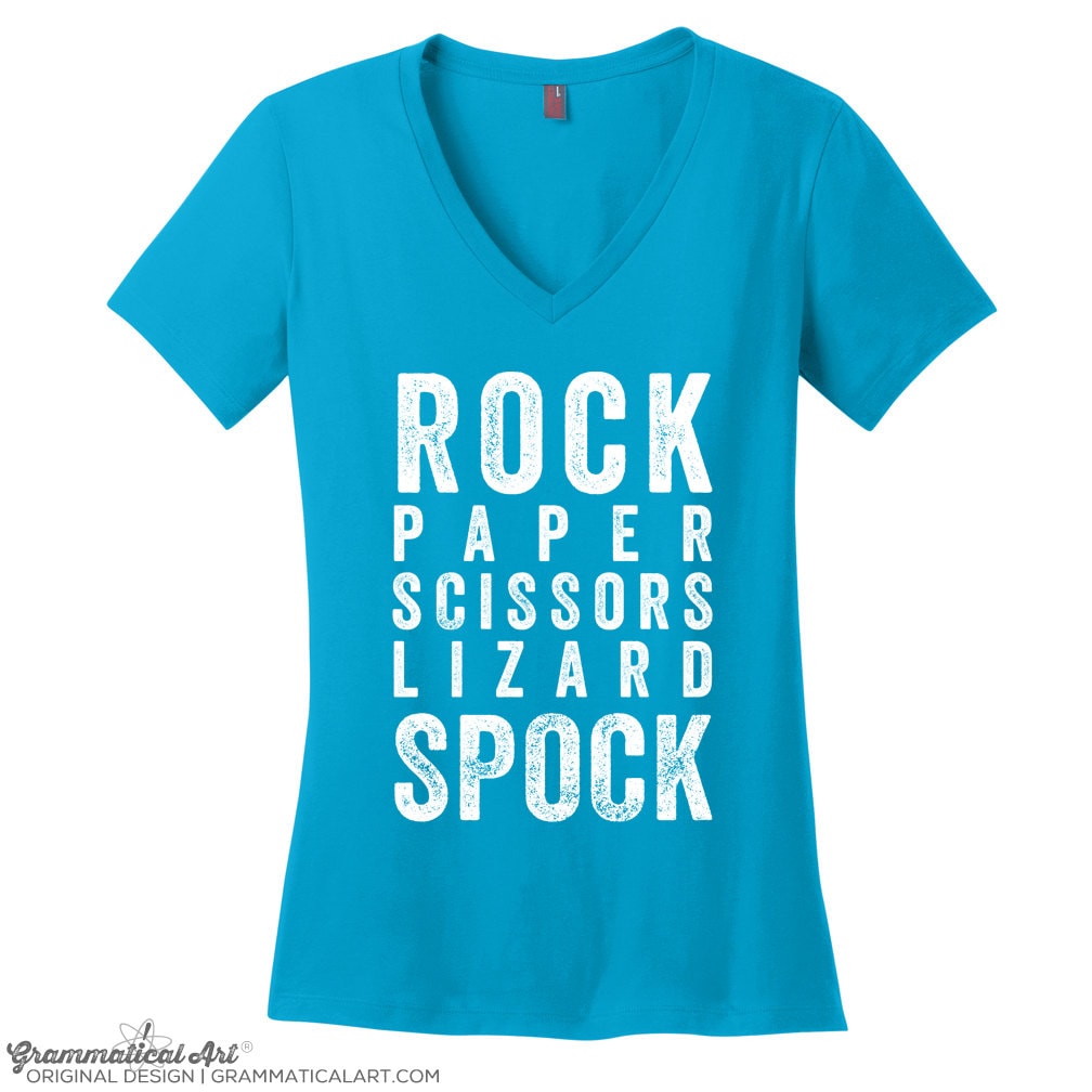 rock paper scissors lizard spock shirt