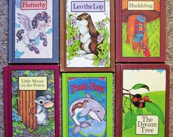 Serendipity Book Collection - 6 Hardcover Children's Books - Stephen Cosgrove - Flutterby, Hucklebug, Leo the Lop, Maui-Maui, The Dream Tree