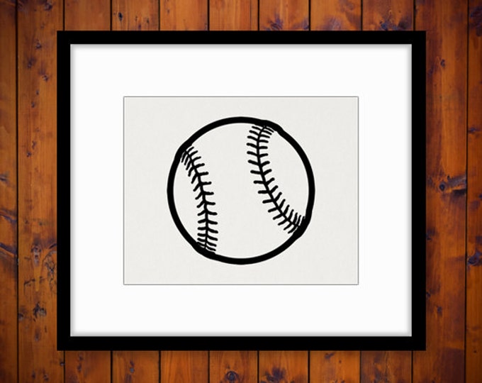 Baseball Digital Image Download Printable Baseball Graphic Artwork Jpg Png Eps HQ 300dpi No.4004