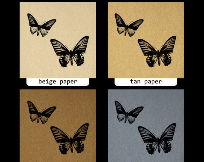 Printable Graphic Butterflies Image Butterfly Download Illustration Digital Antique Clip Art Jpg Png Eps HQ 300dpi No.3511