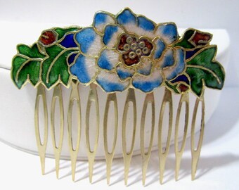 Oriental hair comb | Etsy