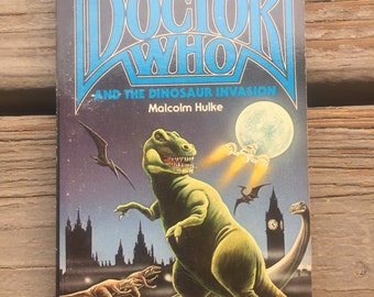Vintage Doctor Who And The Dinosaur Invasion Malcolm Hulke Book