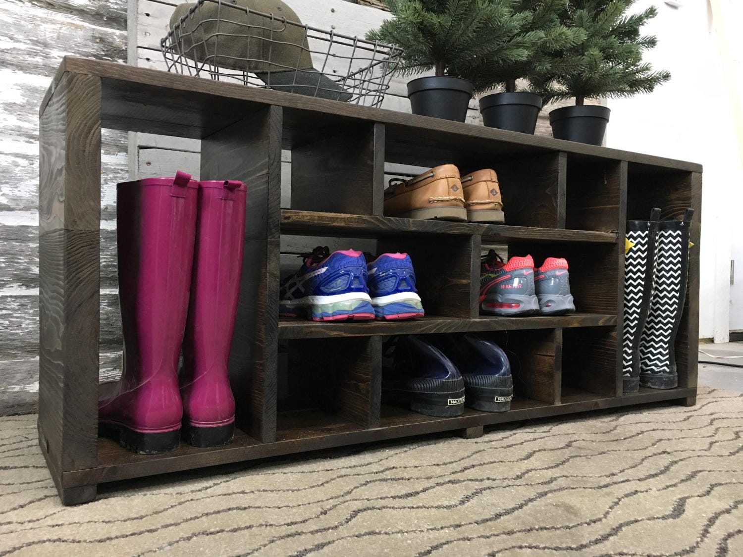 Handmade Shoe Storage