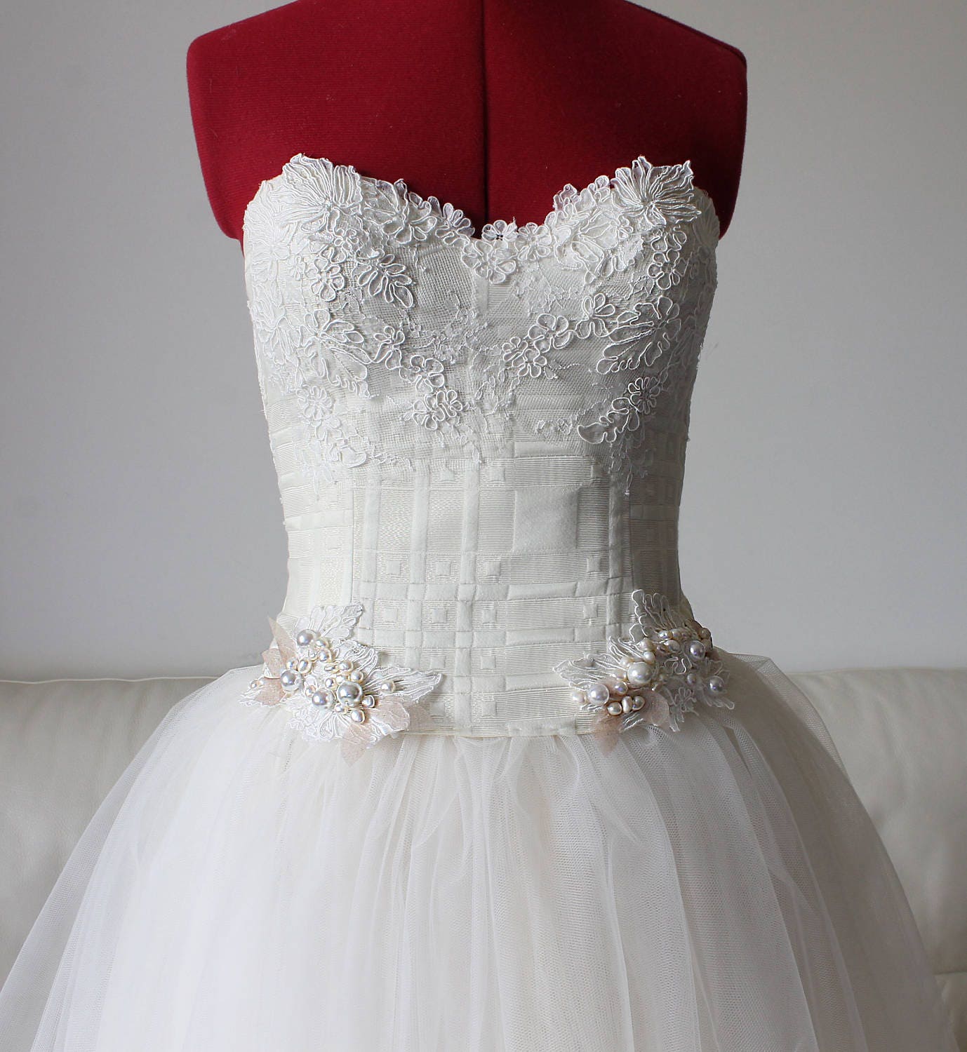 tulle wedding dress ready to ship wedding dress lace wedding