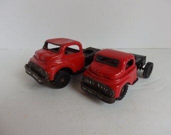 Pair of Vintage Toy Trucks