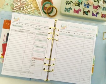 Printable Budget Planner - Budget Planner Book - Finance Planner - Budget and Finance Planner - Budget Book - Budget Plan - Instant Download