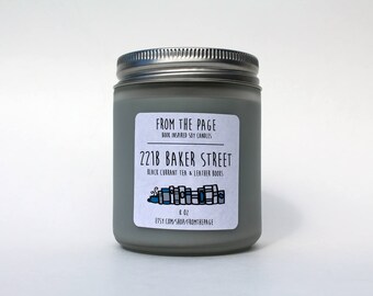 221B Baker Street Soy Candle - 8 oz