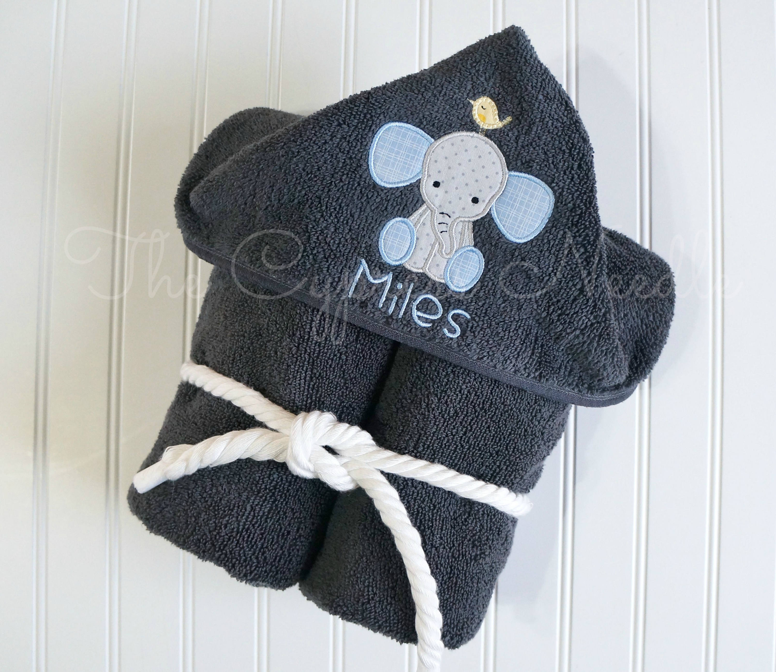 Elephant Baby Towel Elephant Towel Animal Baby Towel