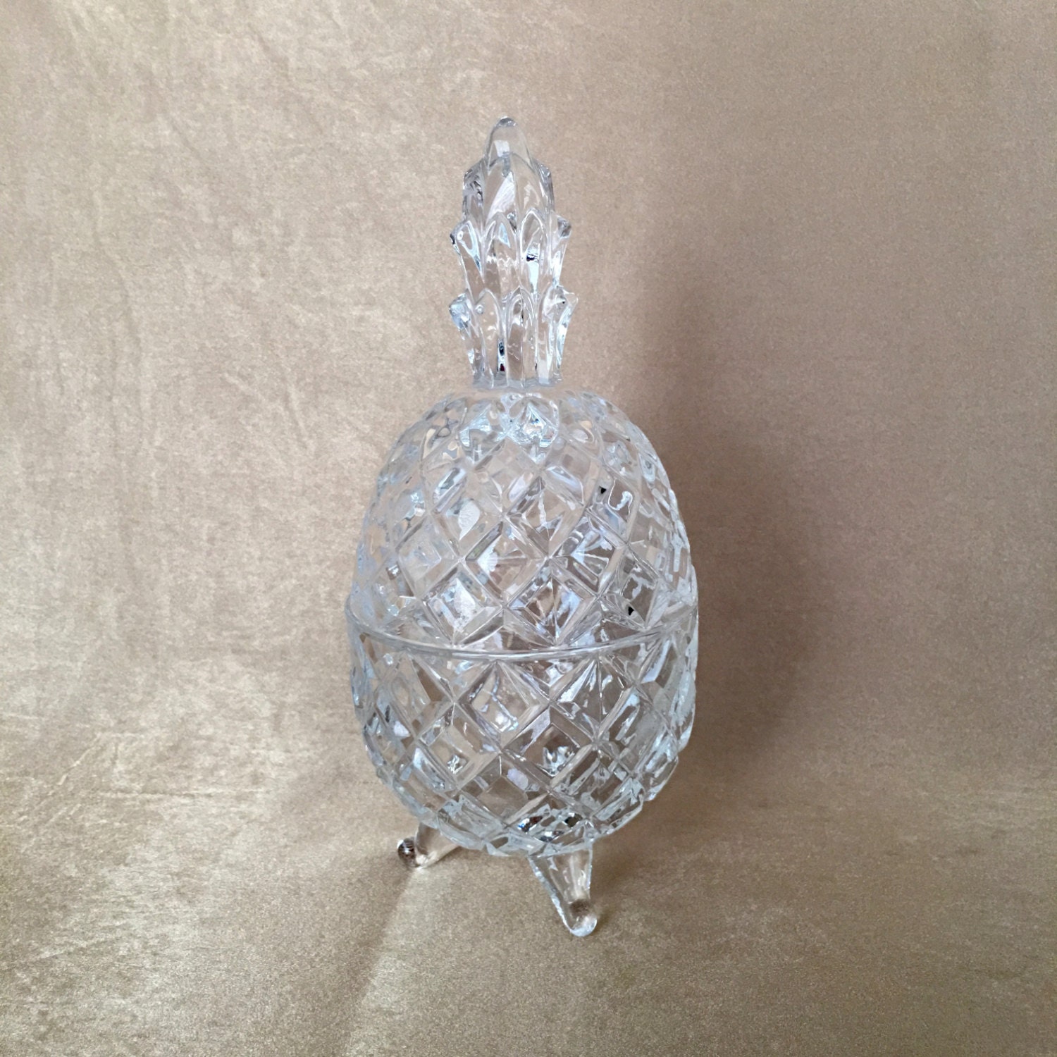 Crystal Pineapple Pineapple Candy Dish Crystal Vanity Dish