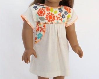 18 inch doll clothes - Tijuana Summer Dress