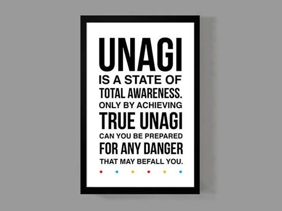 The One With UNAGI Quote Friends TV Show Ross Rachel