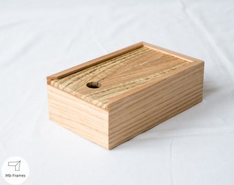 Wood box- Jewelry box- Oak wood- Rustic wood- Home decor- Unique gifts- Natural product- Home decor-
