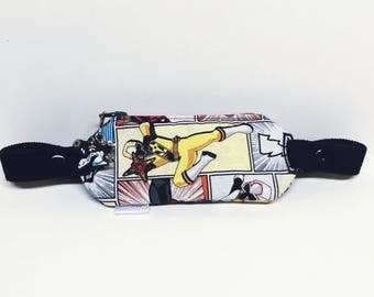 Insulin pump pouch / yellow power ranger