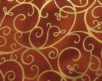 shimmer fabric. metallic accents.