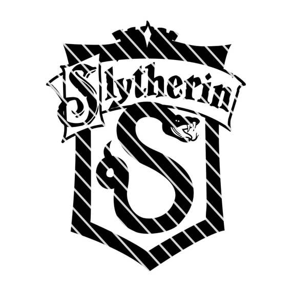Download Harry Potter Syltherin Crest Simple SVG file