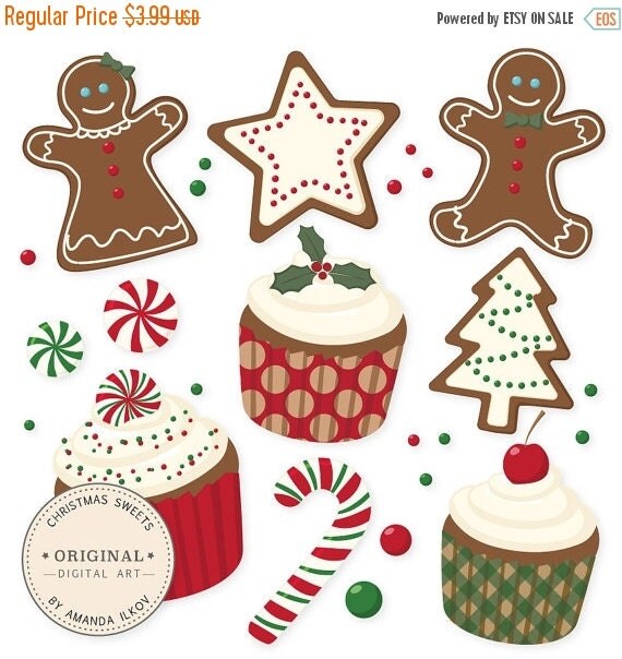 CHRISTMAS SALE Professional Christmas Cookies and by AmandaIlkov