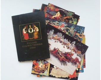 Set of postcards (18 pcs) / Комплект открыток (18 шт.)