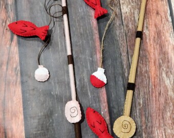 Felt Fishing Game: Pretend Play, Room Decor, Toy Game