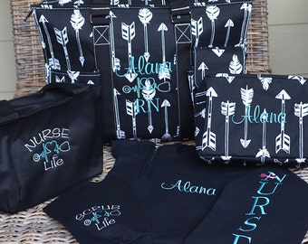 Complete Set 16 or 19 Utility Tote with Acc. by StitchedInStyle1