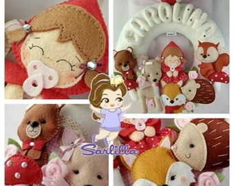 Stitchable little Red Riding Hood