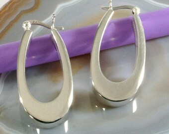 Hoops 925 Sterling silver--Hoops 925 sterling silver-3719