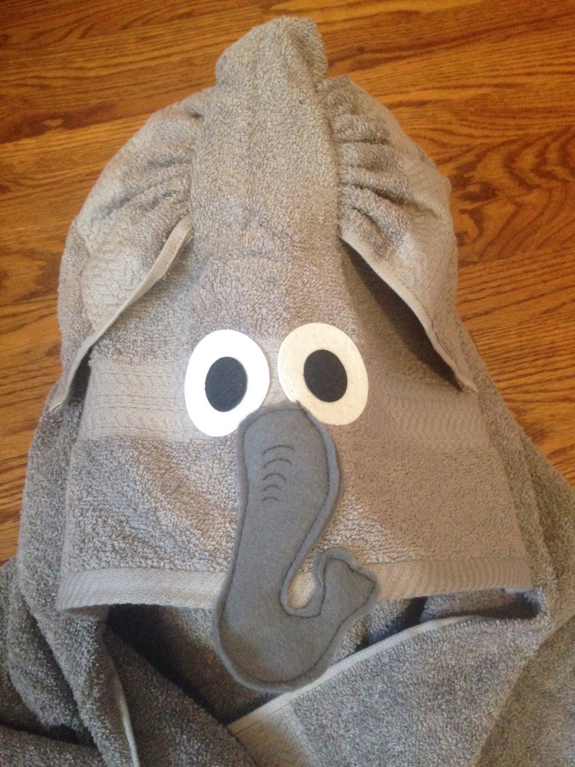 Elephant hooded bath towel/hoodie towel/beach towel/pool