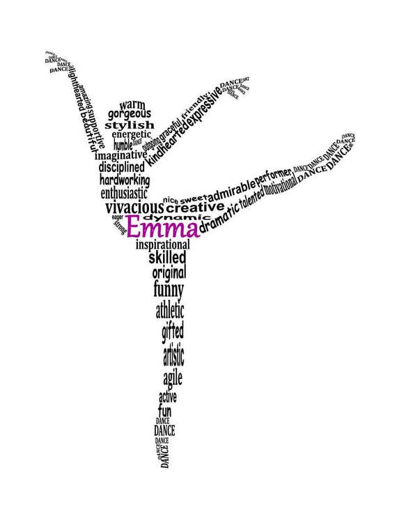 Dancer Word Art Hip Hop Dancer Lyrical Dance Modern Dance