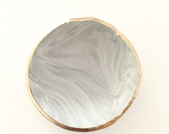 Custom Marbled Ring Dish, Clay Ding Dish, Wedding Gift, Bridal Shower Gift, Anniversary Gift, Jewlery Holder, Trinket Tray, Gift For Her