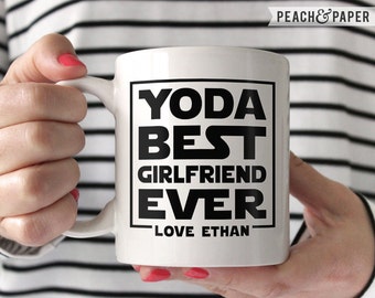 Personalized Girlfriend Gift From Boyfriend Girlfriend Christmas Gift for Girlfriend Anniversary Gift Star Wars Girlfriend Coffee Mug