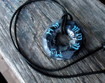 Skyrim inspired thu'um glow in the dark necklace