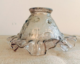Fenton Lavender Lamp Shade with Cabbage Roses