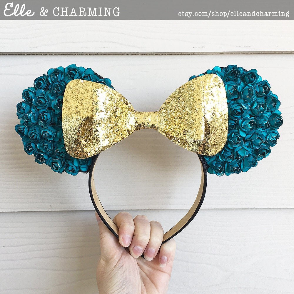 Jasmine Floral Ears / Aladdin Disney Disneyland Disneybound