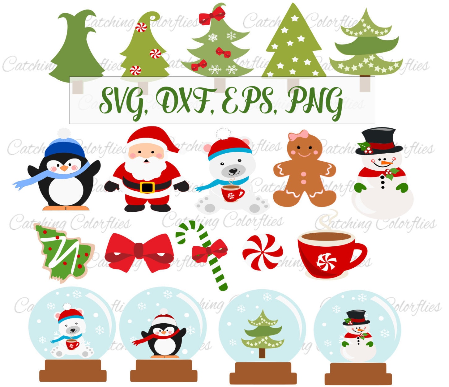 Christmas SVG Cut Files SVG Cutting Files Santa Clause